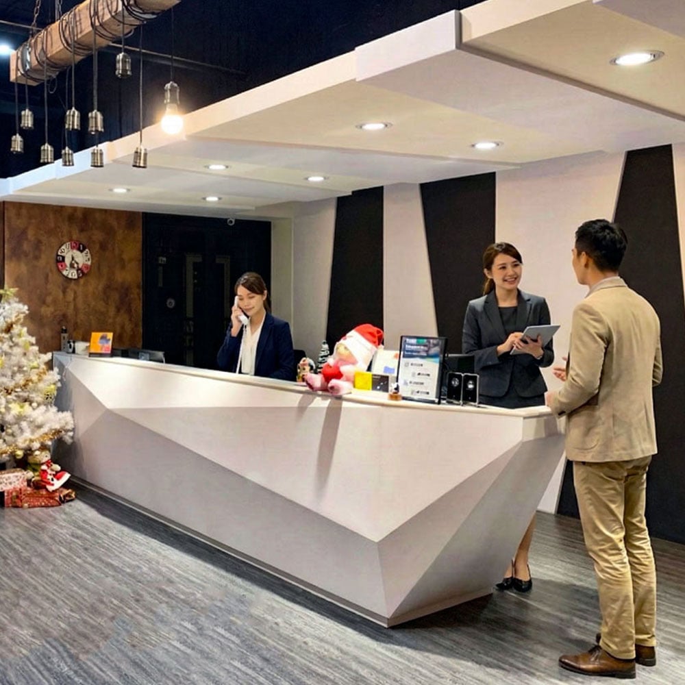 道騰國際商務中心之高雄小型辦公室櫃檯服務