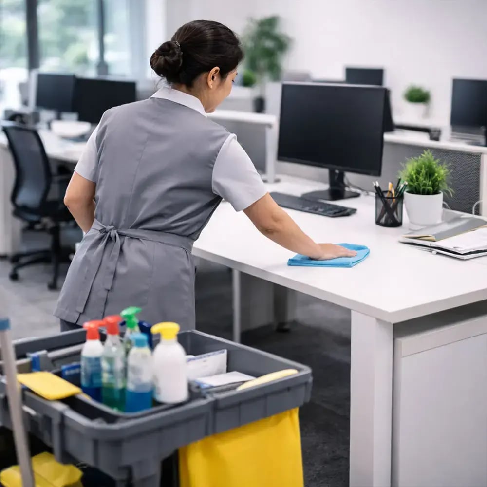 道騰國際商務中心之高雄小型辦公室阿姨打掃辦公室