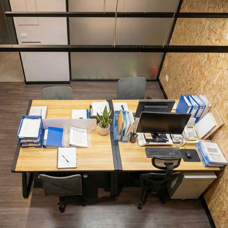 高雄小型辦公室俯拍照之道騰國際商務中心2105室照片