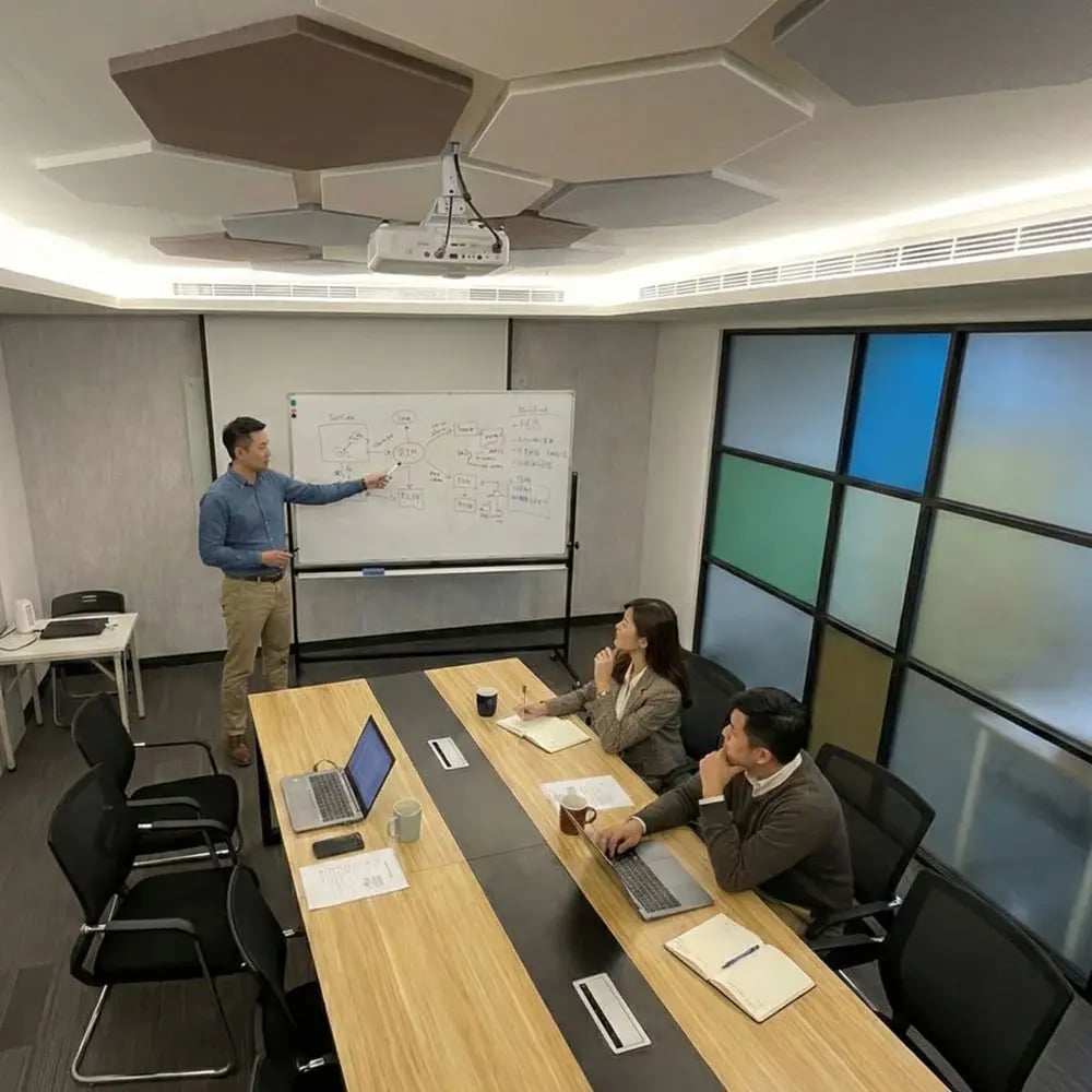 高雄小型辦公室出租,道騰商務中心的會議室